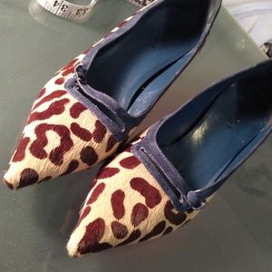 Real leather & fur Enzo Poli made in Italy shoes